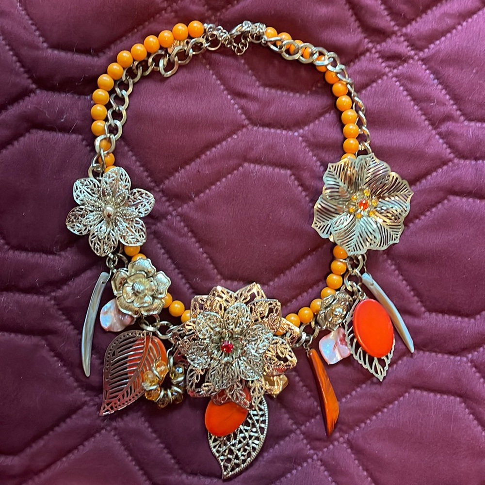 Beautiful Boutique Beaded Necklace